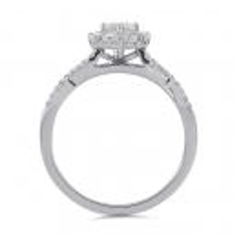 My Diamond Story 14K White Gold 0.75Ctw Bridal Ring
