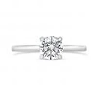 Glacier Fire 14K White Gold 1.00Ctw Solitaire Plus Ring