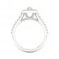 My Diamond Story 14K White Gold Diamond Pear Cut Ring 1.20Ctw I1/Ghi