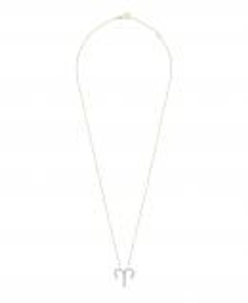 10K Yellow Gold Aries 0.10Ctw Diamond Pendant
