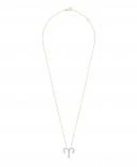 10K Yellow Gold Aries 0.10Ctw Diamond Pendant
