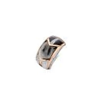 Ti Sento Feather With Onyx Ring