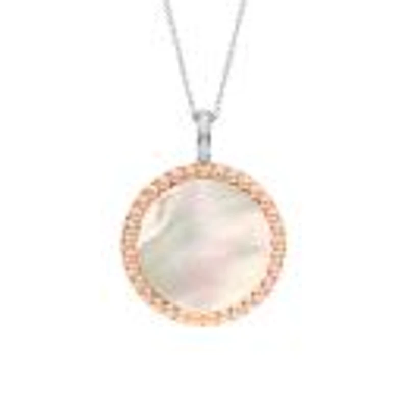 Ti Sento Bubble With Mother-Of-Pearl Necklace