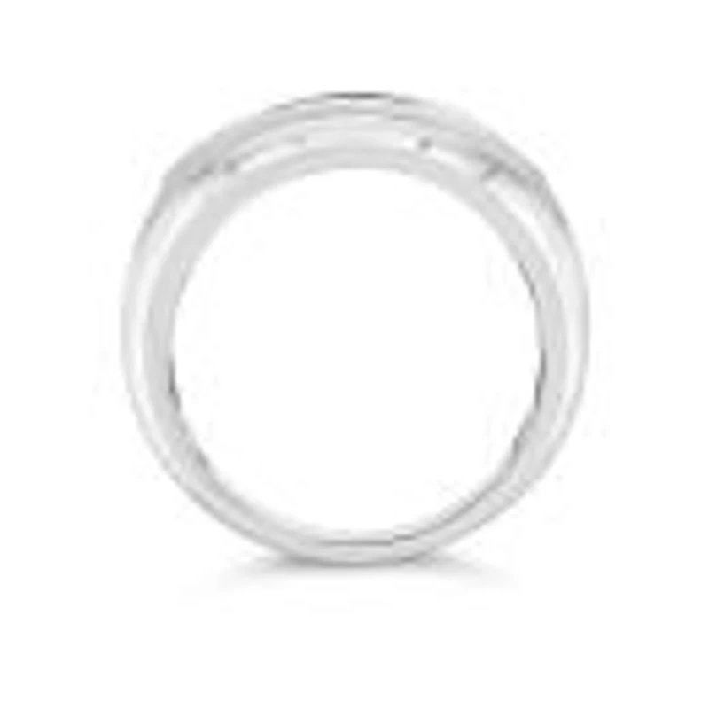 10K White Gold Lab Grown 1.94Ctw Diamond Men'S Band