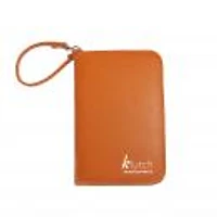 Klutch Orange Travel Jewellery Case