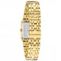 Bulova Women'S Quadra Stainless Steel Watch