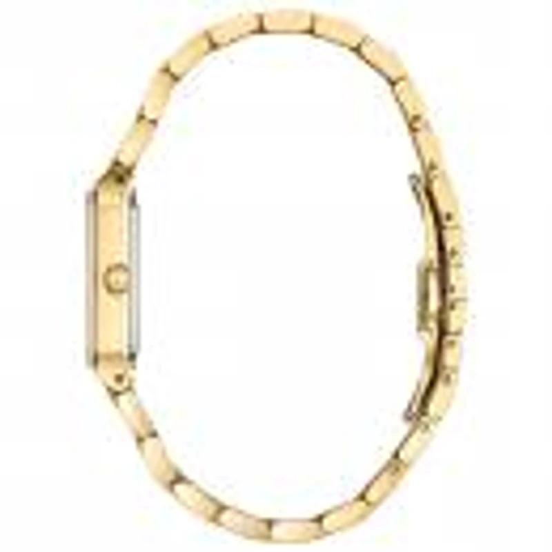 Bulova Women'S Quadra Stainless Steel Watch
