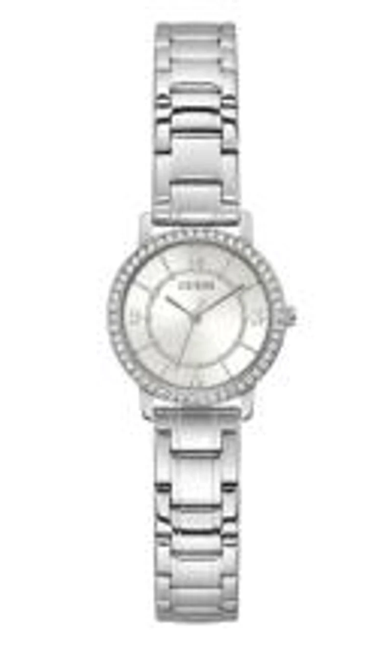 Guess Women'S Silver-Tone Watch