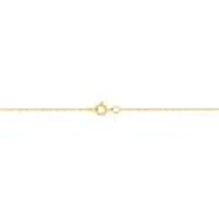 Infinite Love 10K Yellow Gold  Diamond Pendant