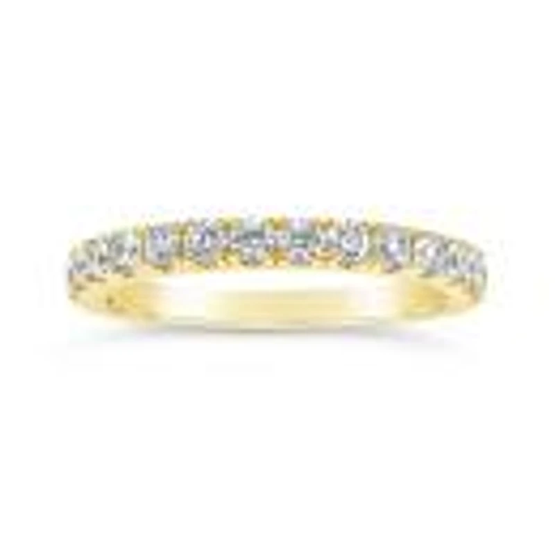Blossom 14K Yellow Gold Lab Grown 0.70Ctw Diamond Band