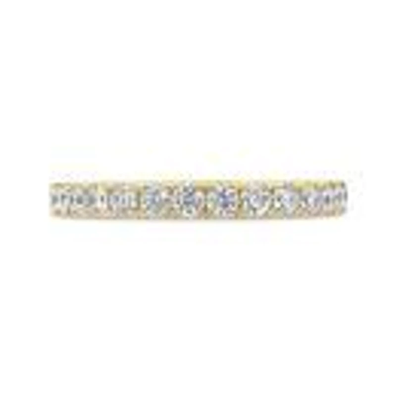Blossom 14K Yellow Gold Lab Grown 0.70Ctw Diamond Band