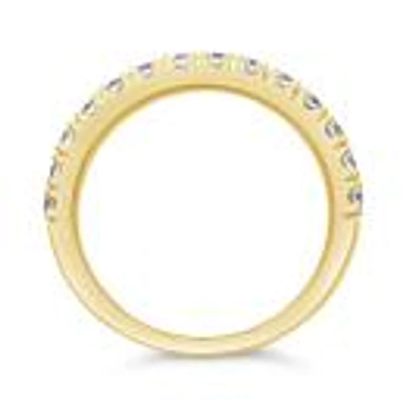 Blossom 14K Yellow Gold Lab Grown 0.70Ctw Diamond Band