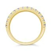 Blossom 14K Yellow Gold Lab Grown 0.70Ctw Diamond Band
