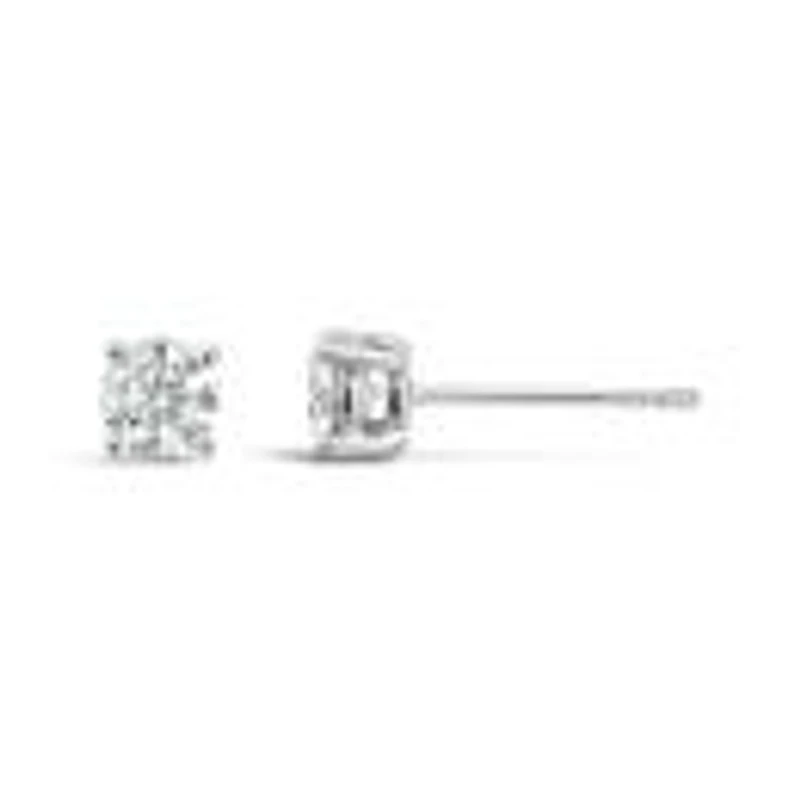 Glacier Fire 14K White Gold Canadian 0.75Ctw Diamond Stud Earrings