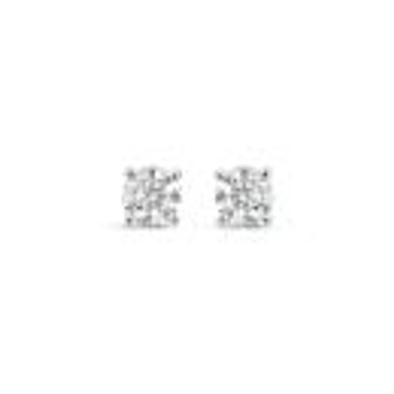 Glacier Fire 14K White Gold Canadian 0.75Ctw Diamond Stud Earrings