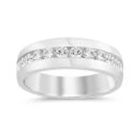 10K White Gold Lab Grown 1.00Ctw Diamond Ring