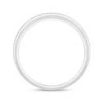 10K White Gold Lab Grown 1.00Ctw Diamond Ring
