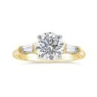 New Brilliance 14K Yellow Gold Lab Grown 2.50Ctw Diamond Bridal Ring