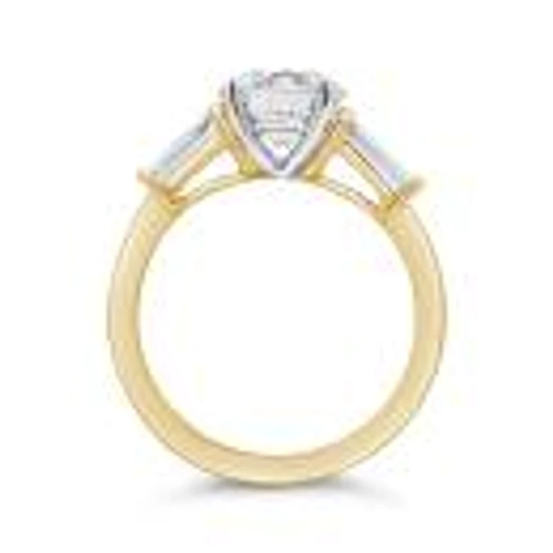 New Brilliance 14K Yellow Gold Lab Grown 2.50Ctw Diamond Bridal Ring