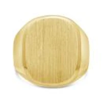 10K Yellow Gold Large Square Signet Ring
