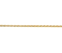 10K Yellow Gold 18" 1.3mm Parisian Wheat Chain