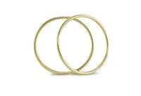 10K Yellow Gold 22mm Sleepers