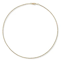 10K Yellow Gold 18" 1.4mm Sparkle Chain