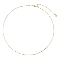 10K Yellow Gold Adjustable to 22" 0.80mm Box Chain