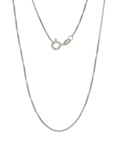 Sterling Silver 22" 1.1mm Box Chain