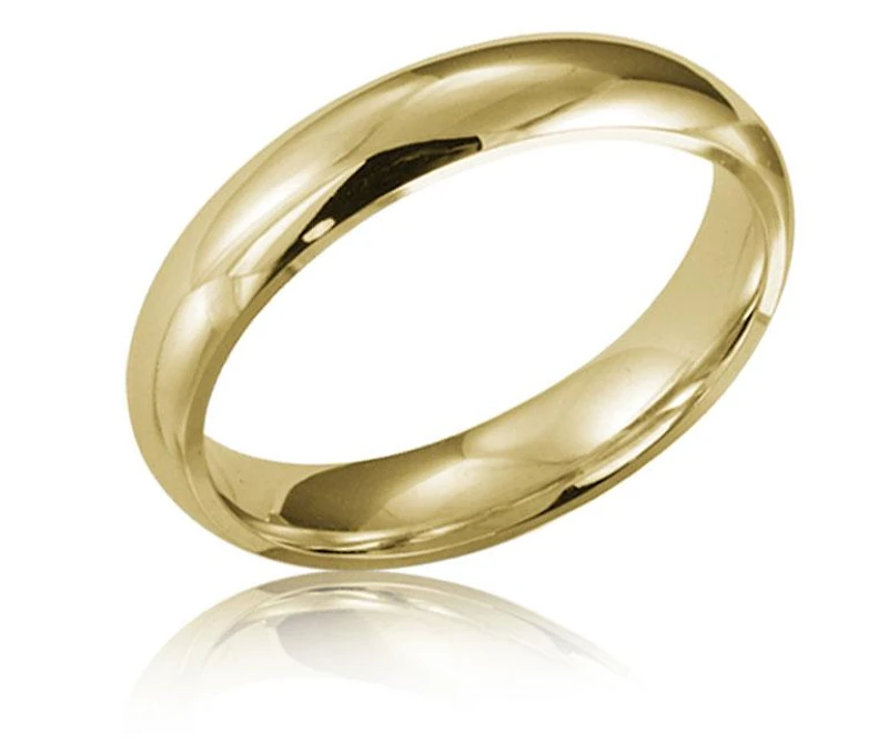 10K Gold 5mm Comfort Fit Wedding Band Size