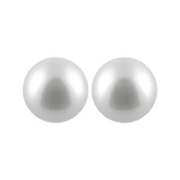 Freshwater 8-8.5mm White Pearl Studs