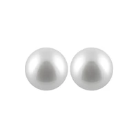 Freshwater 5-5.5mm White Pearl Studs