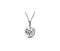 Glacier Fire Canadian Diamond 14KT White Gold 0.40CT Pendant