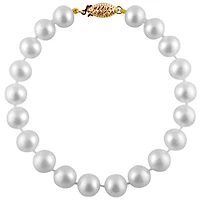 White Freshwater 7-7.5mm Pearl Bracelet