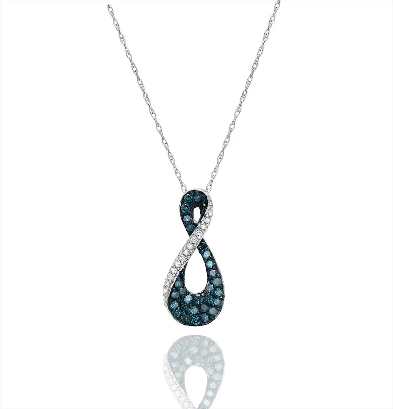 Caribbean Diamond 0.33Ctw Diamond Necklace