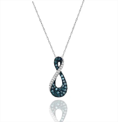 Caribbean Diamond 0.33Ctw Diamond Necklace
