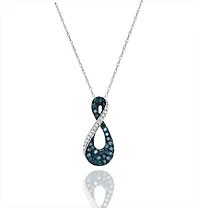 Caribbean Diamond 0.33Ctw Diamond Necklace