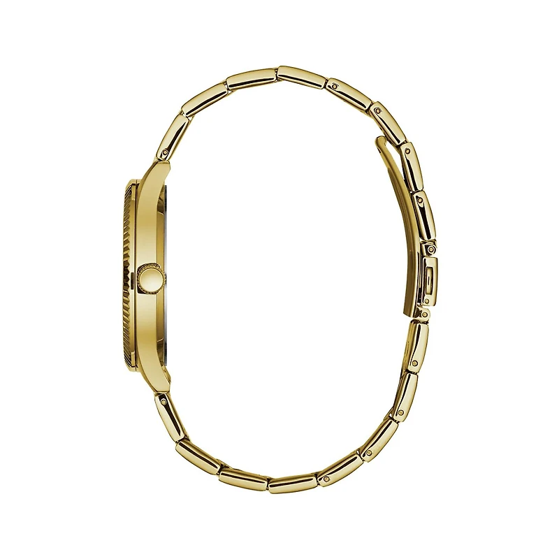 Caravelle Men's Gold & Black Chronograph