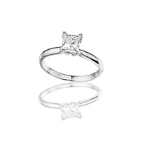 Melody Princess Cut 1.00CT Diamond Ring