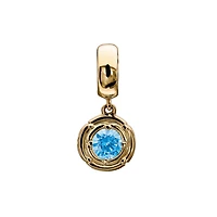 Chamilia 10K Yellow Gold & Sterling Silver Rosette Drop Swarovski