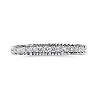 10K White Gold 0.25CTW Diamond Band