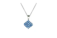 Sterling Silver Tanzanite Pendant
