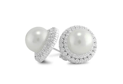 Sterling Silver Freshwater Pearl Earrings