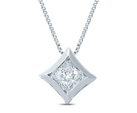Starra 0.10CT Princess Cut Pendant