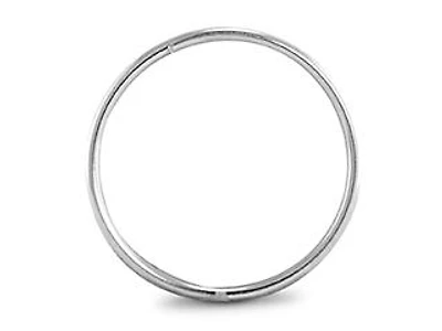 10K White Gold 14mm Sleeper Single