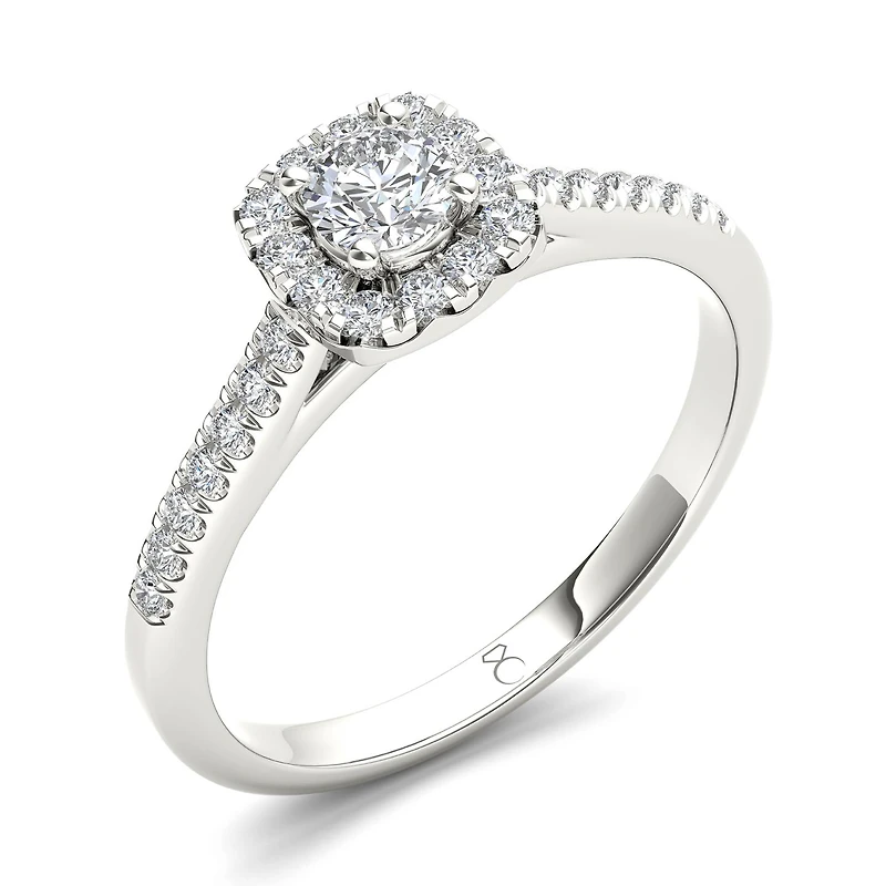 My Diamond Story 14K White Gold Bridal Ring 0.40CTW