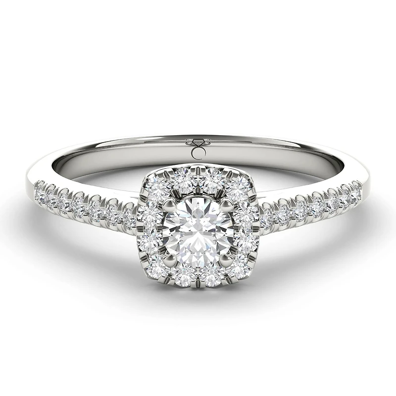 My Diamond Story 14K White Gold Bridal Ring 0.40CTW