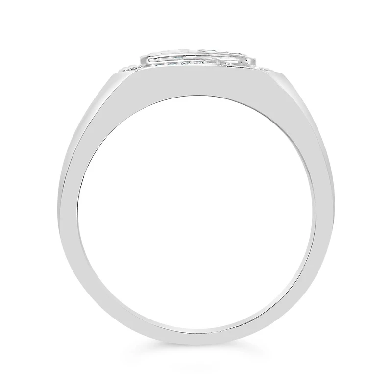 10K White Gold 0.23Ctw Diamond Ring