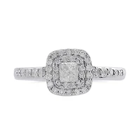Glacier Fire 14K White Gold 0.50CTW Bridal Ring