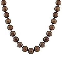 Chocolate Pearl Necklace